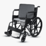 wheelchair-with-u-cut-commode